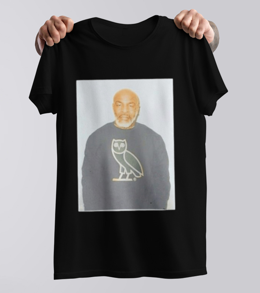 Drake OVO Owl Mike Tyson Photo T-Shirt