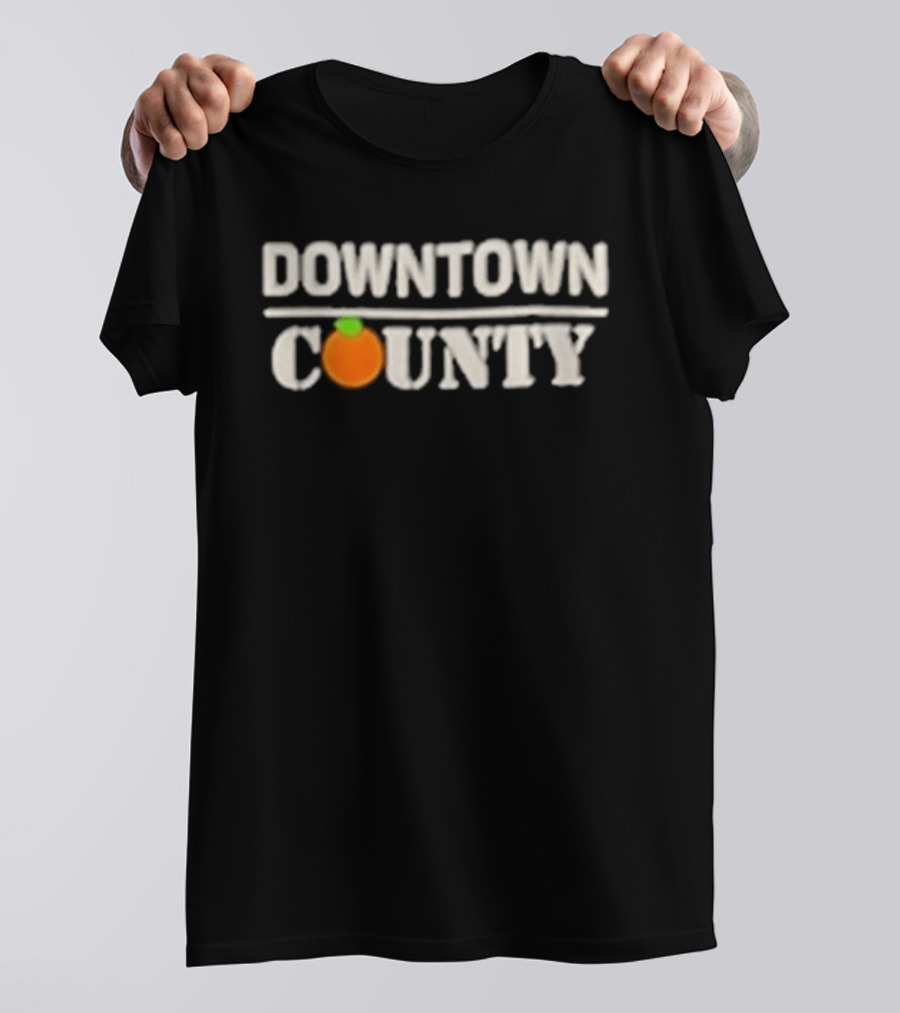 Downtown County Orange T-Shirt