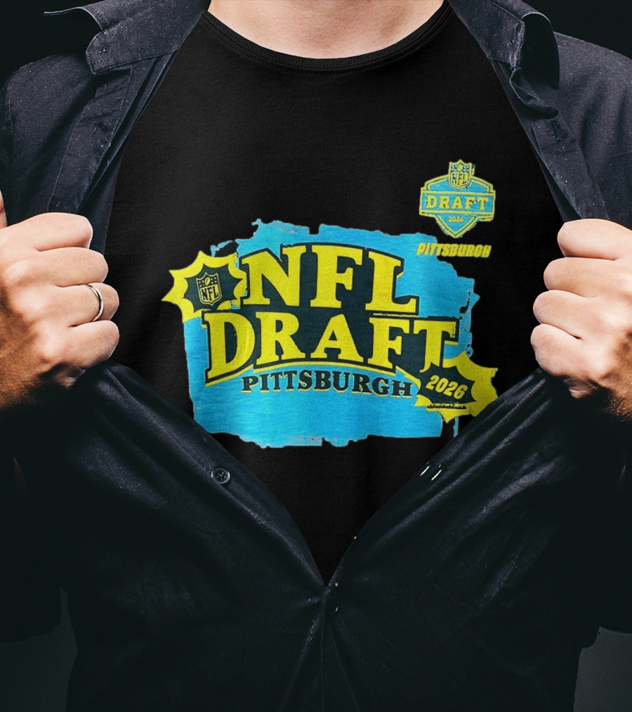 NFL Draft Pittsburgh 2026 Event Merchandise T-Shirt