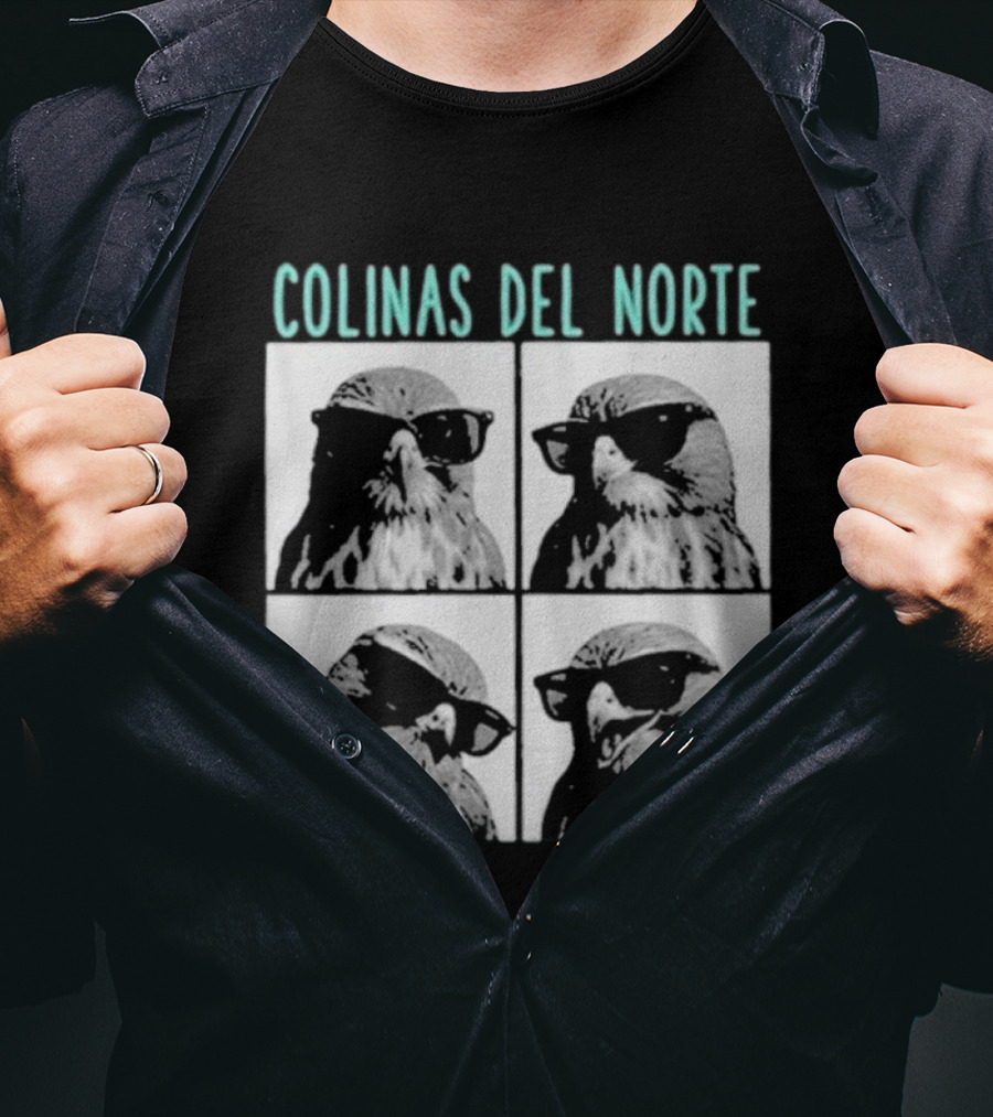 Colinas Del Norte Falcon Custom Hawk Photobooth T-Shirt