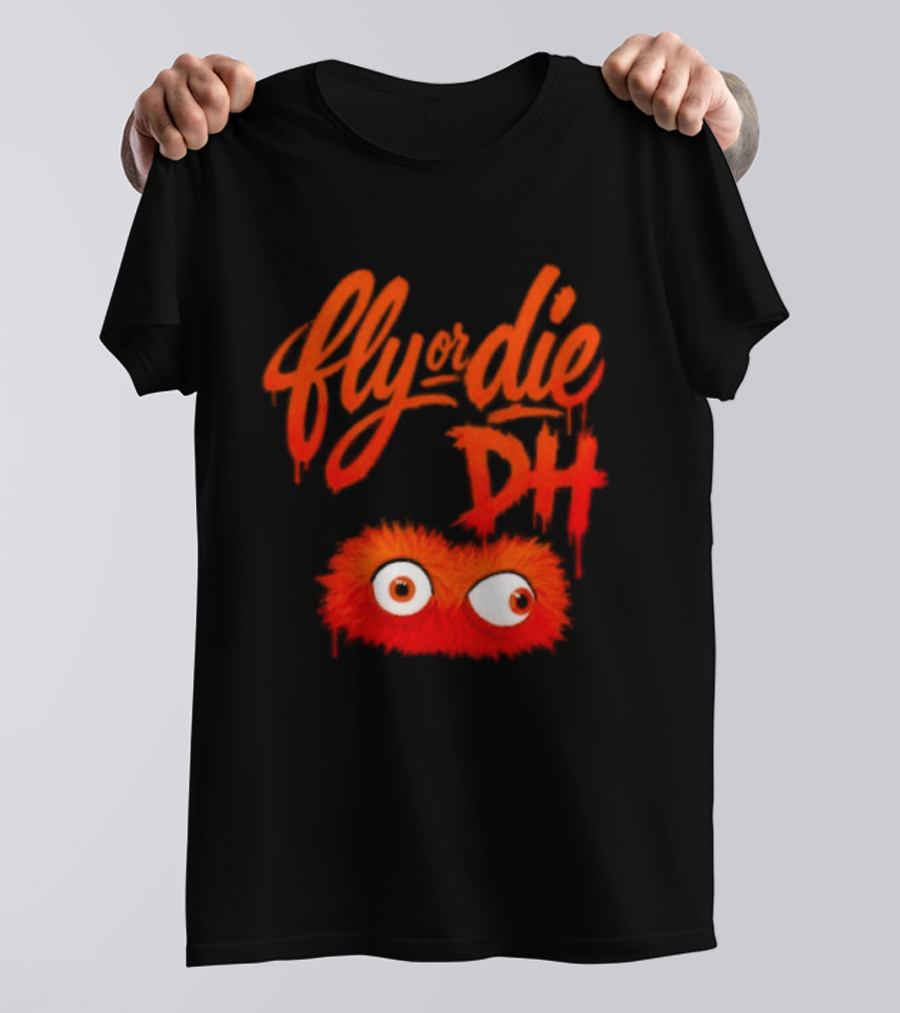 Fly Die DH Gritty Eyes Philadelphia Flyers T-Shirt