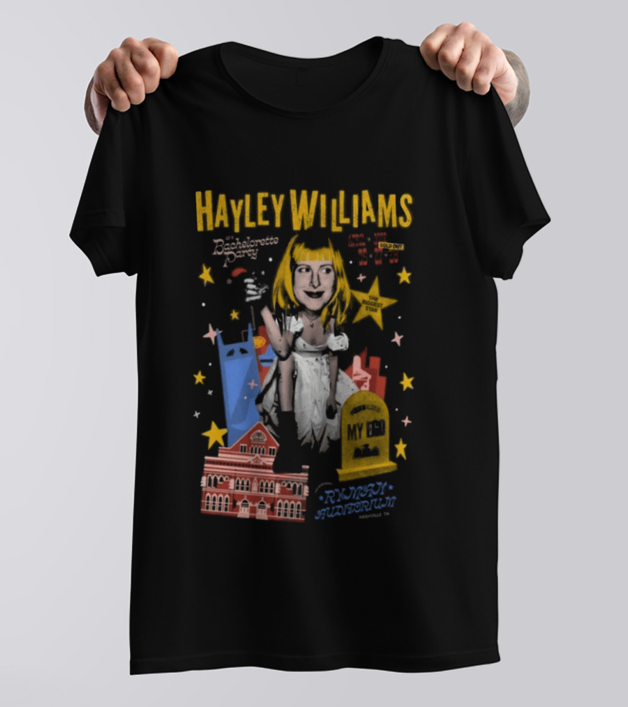 Hayley Williams Nashville April 25 28 2026 Bridgestone Arena Concert Tennessee T-Shirt