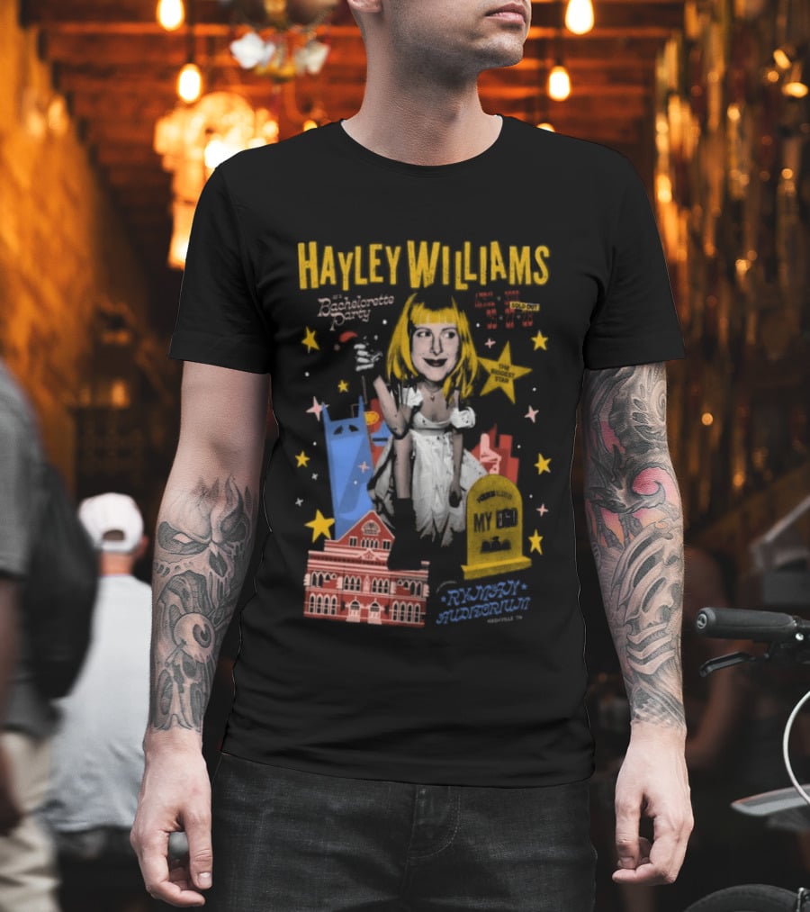 Hayley Williams Nashville April 25 28 2026 Bridgestone Arena Concert Tennessee T-Shirt