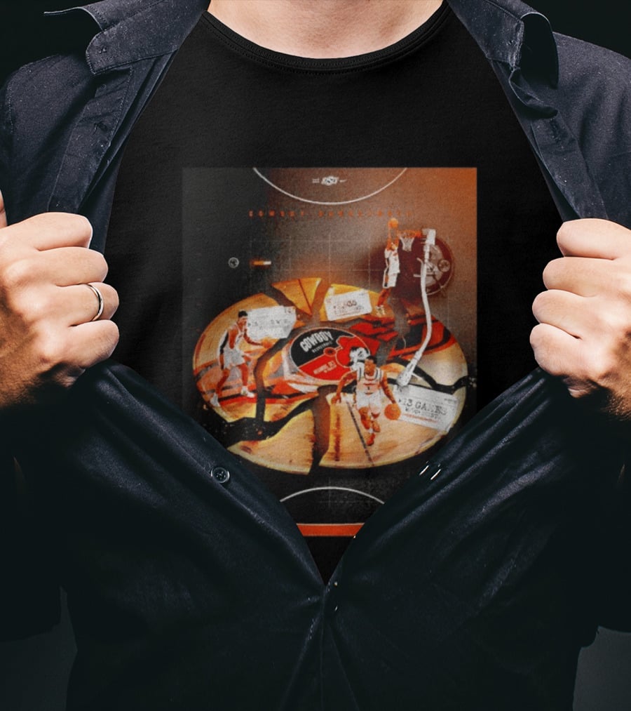 Oklahoma State Cowboys Basketball 2025 2026 Record Set By Cowboy Player In 39 Games T-Shirt