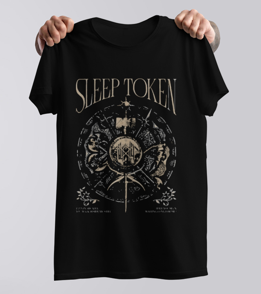 Sleep Token Round Table Symbol Nordic Iconography T-Shirt