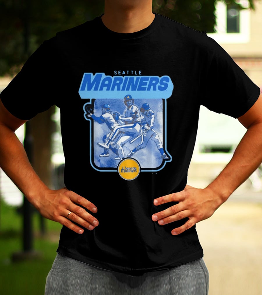 Seattle Mariners Retro Baseball Players T-Shirt