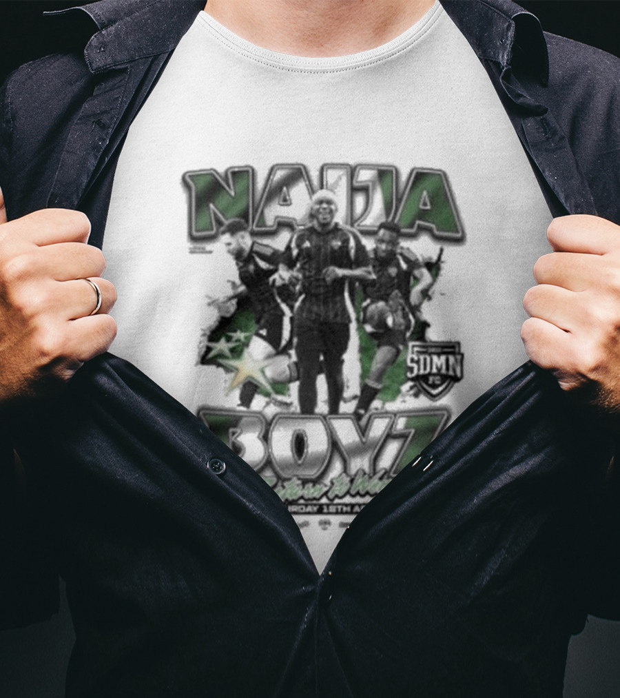 Naija Boyz The Return To Wembley Star T-Shirt
