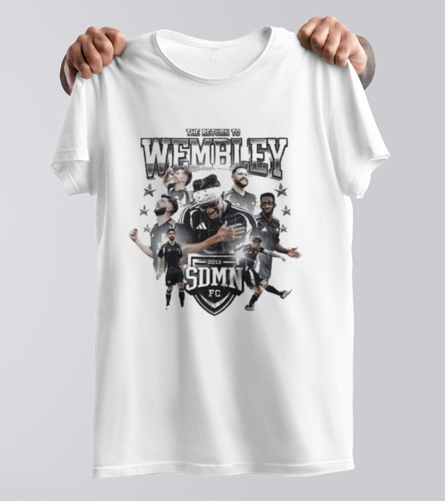 The Return To Wembley Sdmn Fc Star Players T-Shirt