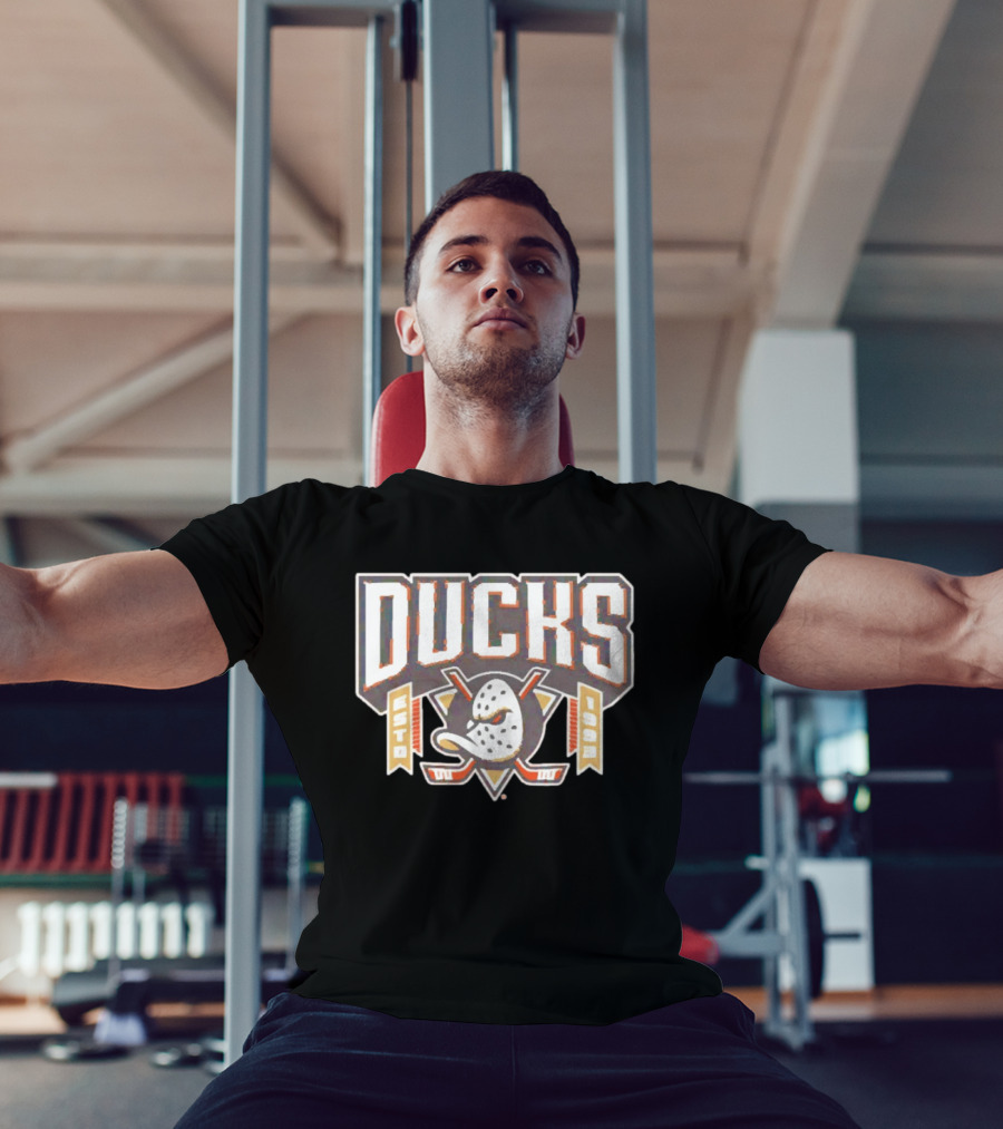 Raise The Banners Anaheim Ducks Est 1993 Retro Hockey T-Shirt