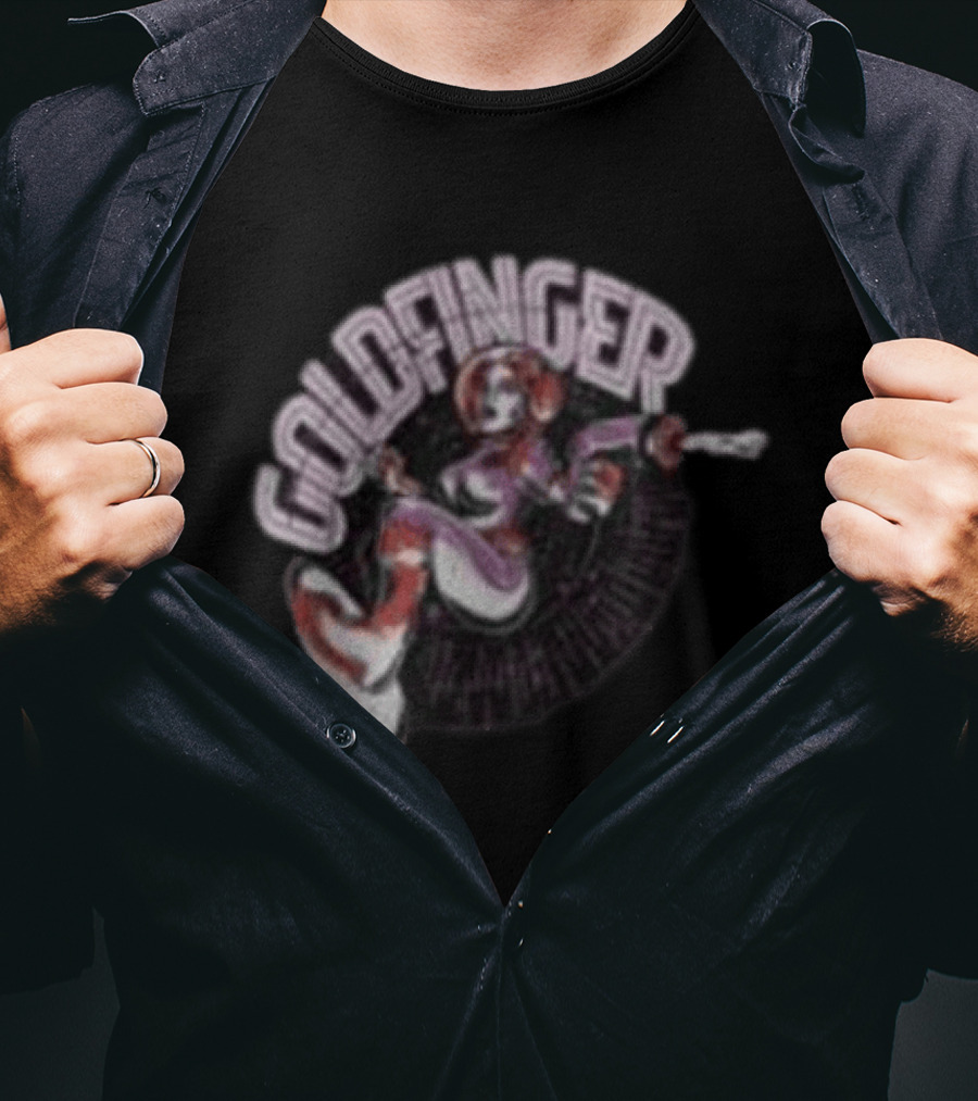 Goldfinger Seattle Event April 17 2026 The Showbox Retro Futuristic T-Shirt