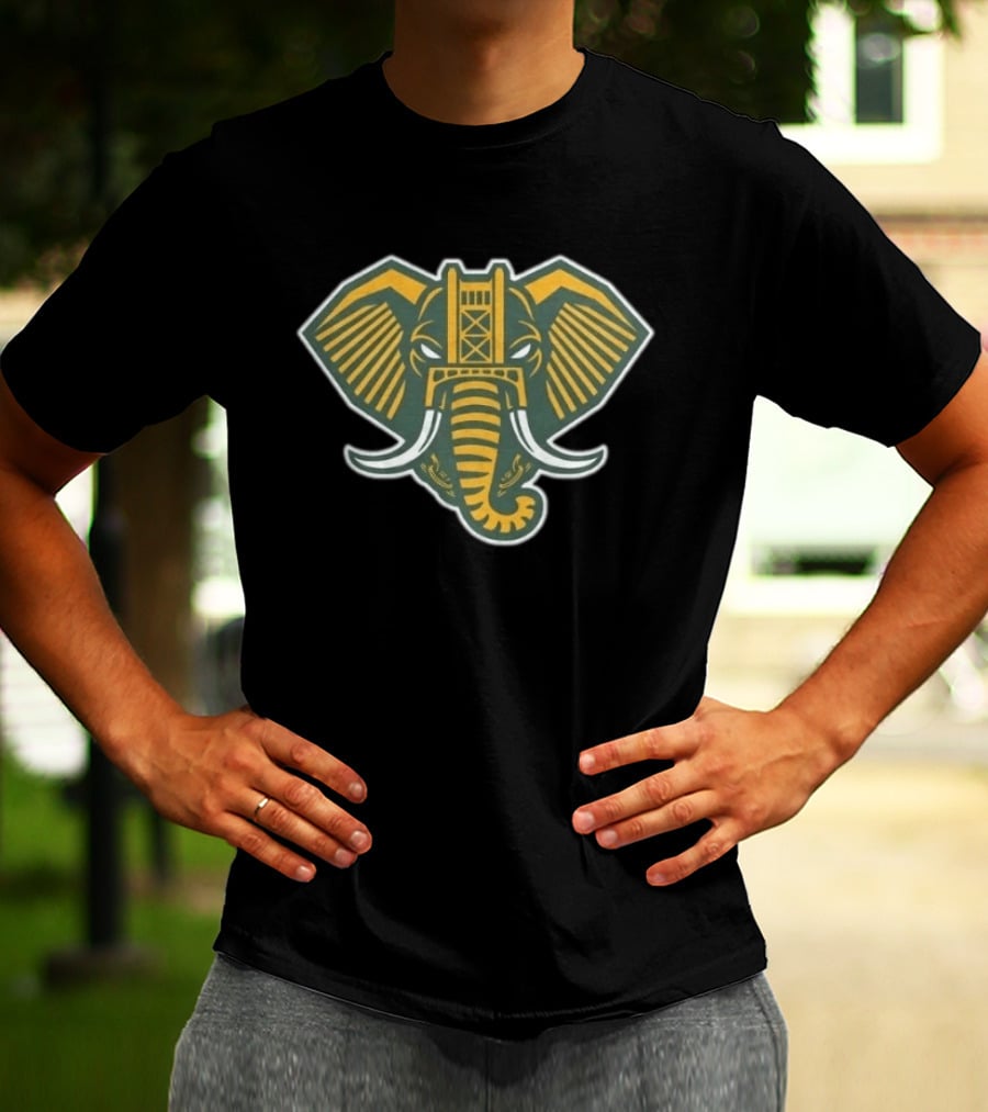 Sacramento Home Run Elephant Golden Bridge T-Shirt