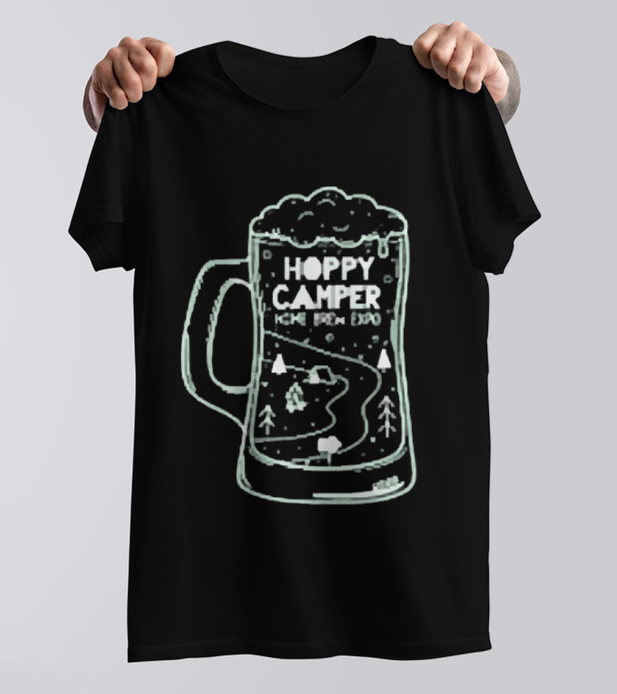 Hoppy Camper Home Brew Expo Beer Adventure T-Shirt