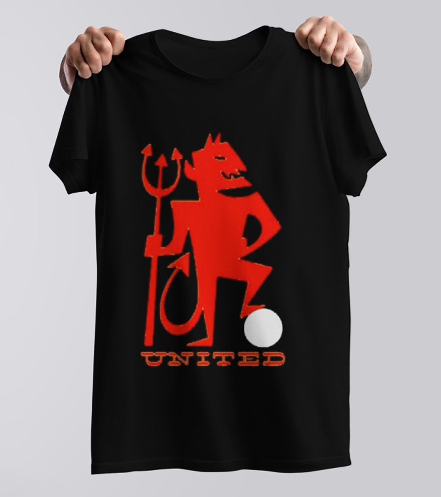 United Red Devil Icon Trident Soccer T-Shirt