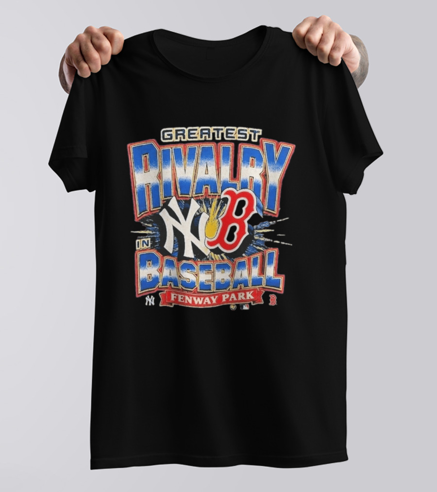 Yankees Red Sox Greatest Rivalry In Baseball Fenway Park T-Shirt