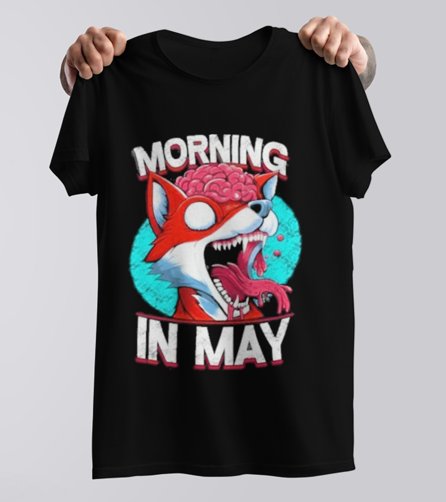 Morning In May Fox Brain Pop T-Shirt