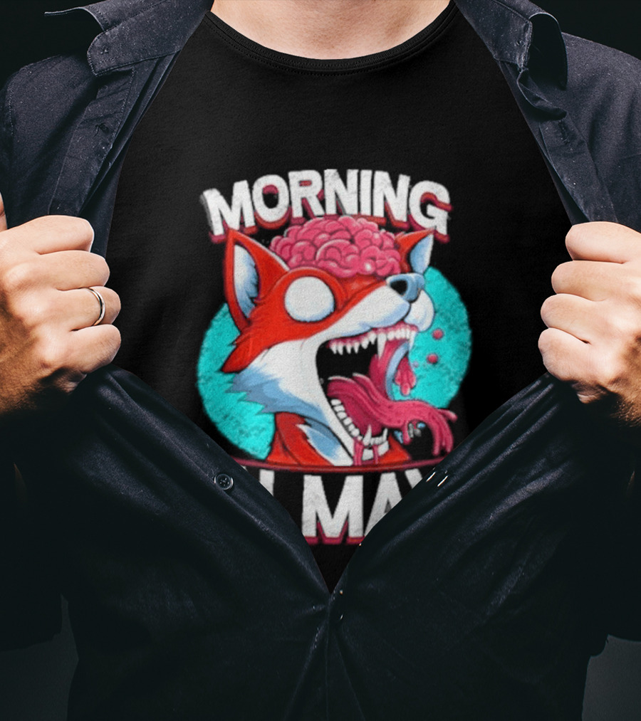Morning In May Fox Brain Pop T-Shirt