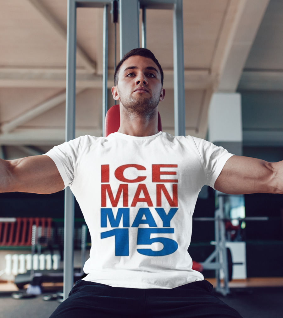Iceman May 15 Bold Red Blue T-Shirt