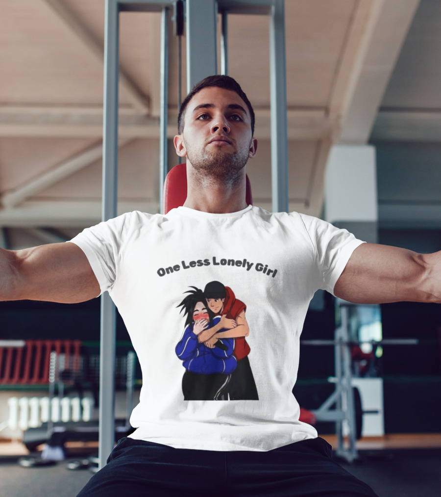 One Less Lonely Girl Justin Bieber Billie Eilish Coachella Hug 2026 T-Shirt