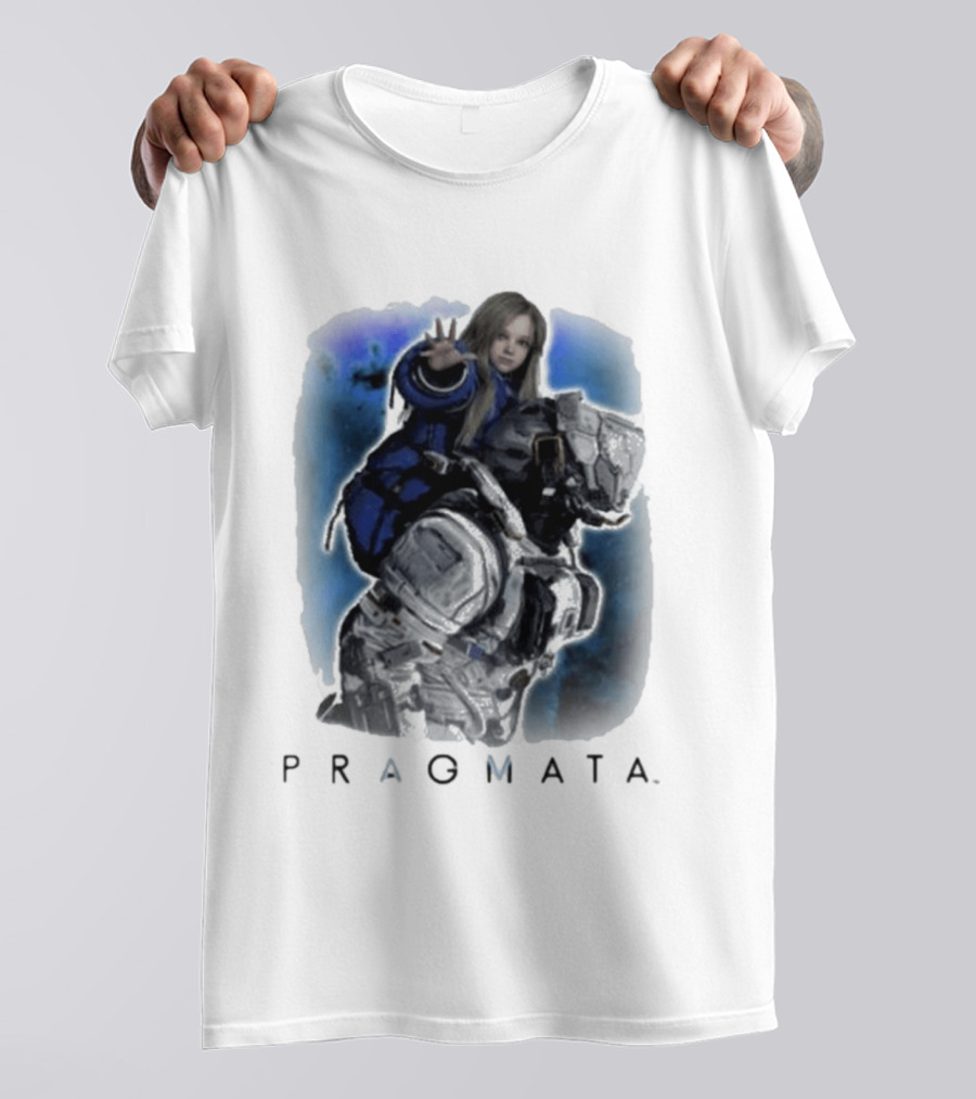 PRAGMATA Futuristic Sci Fi Adventure T-Shirt