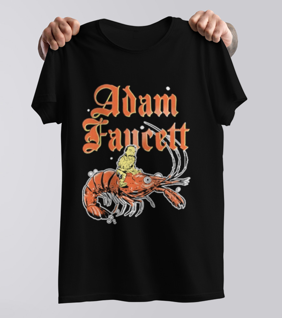 Adam Faucett Ride Or Die Lobster Rider T-Shirt