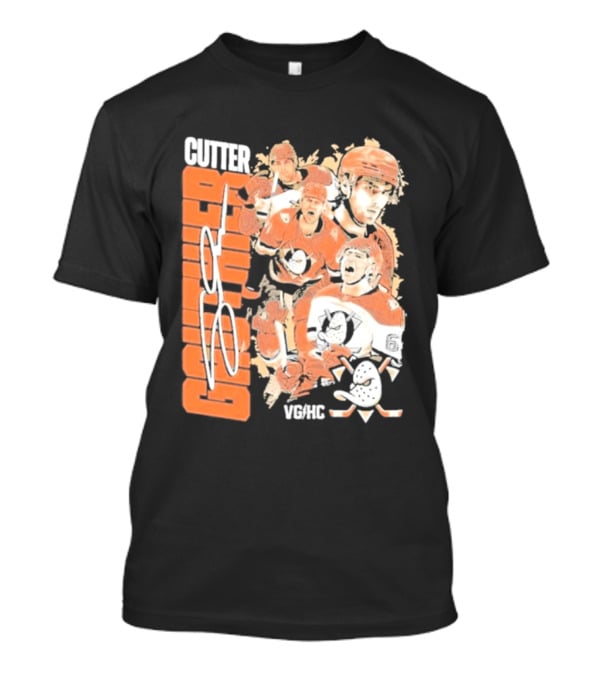 Anaheim Ducks Cutter The Sniper Hockey Collage 2026 T-Shirt