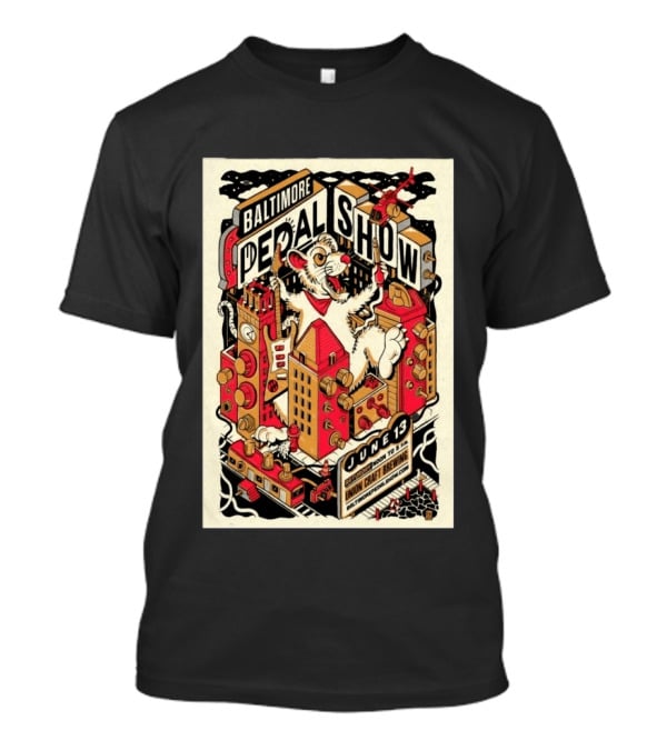 Baltimore Pedal Show June 13 Union Craft Brewing 2026 T-Shirt