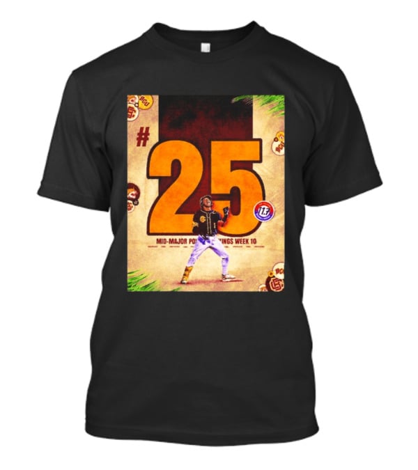 #25 Mid Major Power Rankings Week 10 Bethune Cookman Wildcats T-Shirt