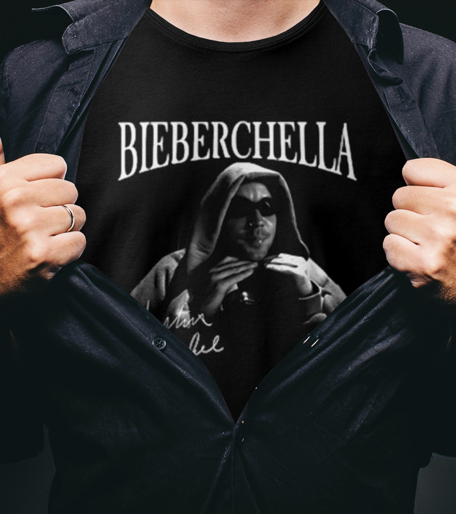 Bieberchella Justin Bieber Coachella Sunglasses T-Shirt