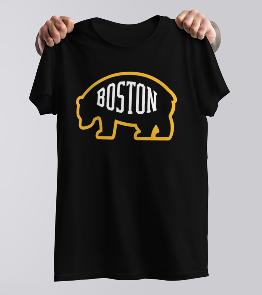Boston Pros Bruins Standing Bear '47 Core T-Shirt