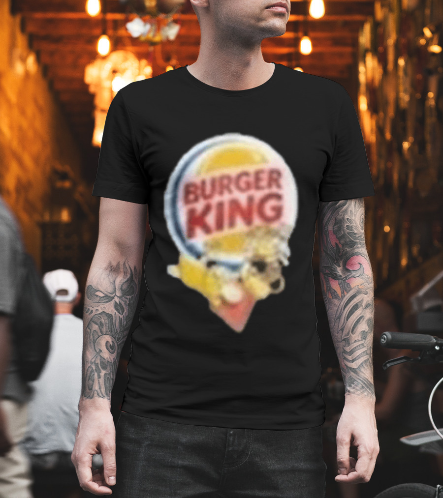 Burger King Breakfast Bakong Logo Burger Combo T-Shirt