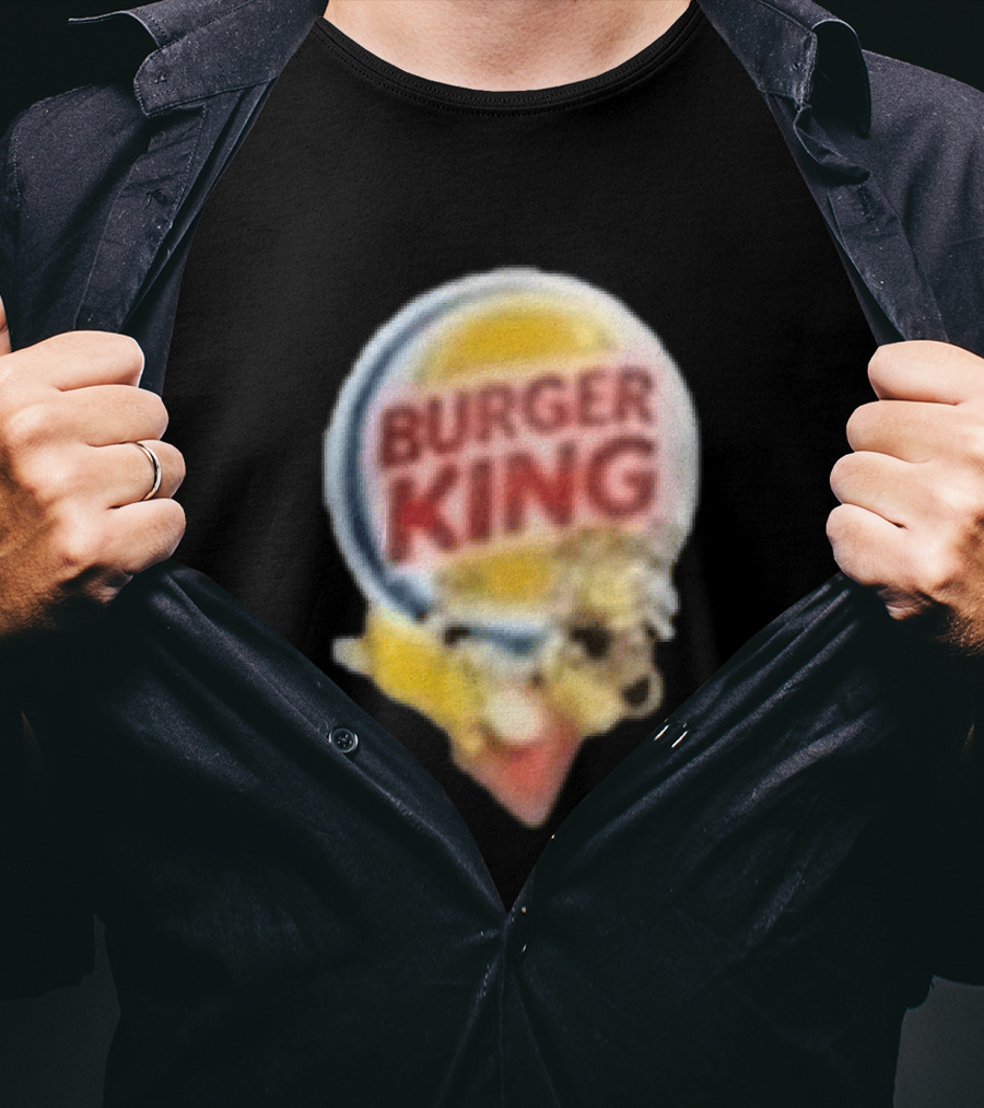 Burger King Breakfast Bakong Logo Burger Combo T-Shirt