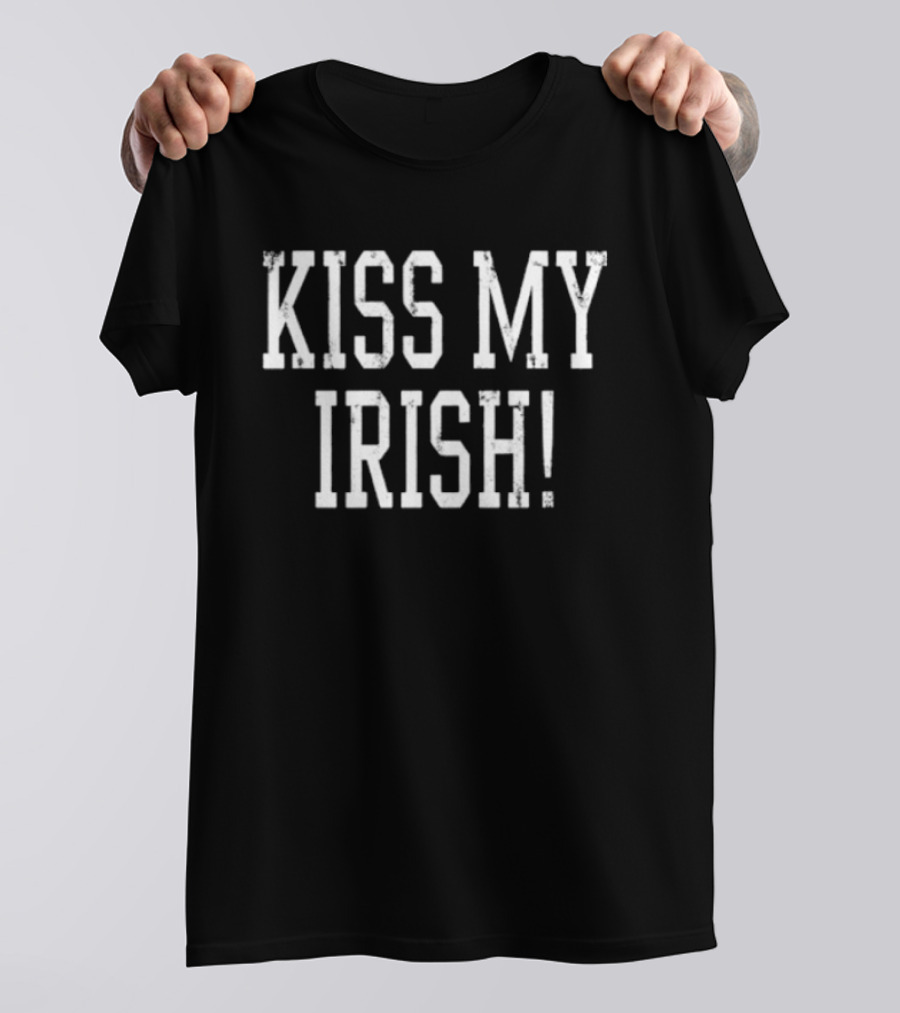 Kiss My Irish St. Patrick's Day Celebration T-Shirt
