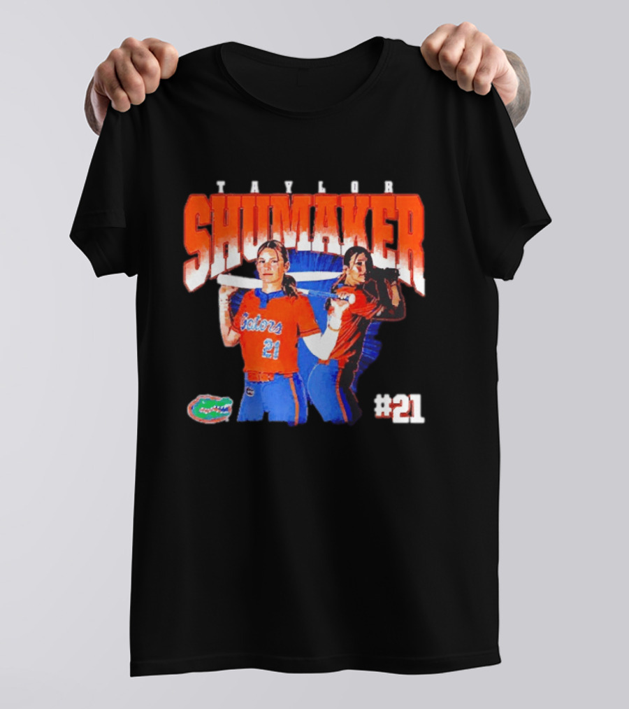 Florida Gators Softball Taylor Shumaker 21 NCAA Player Fan T-Shirt