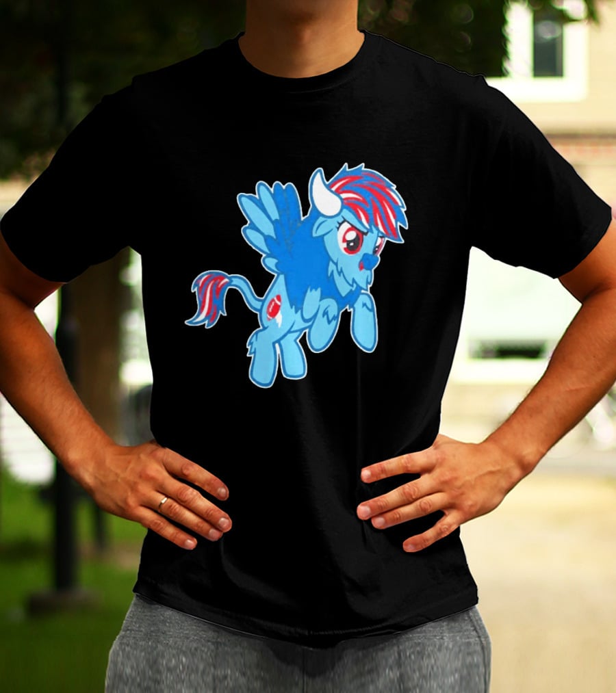 My Little Pony Buffalo Bills Fan T-Shirt