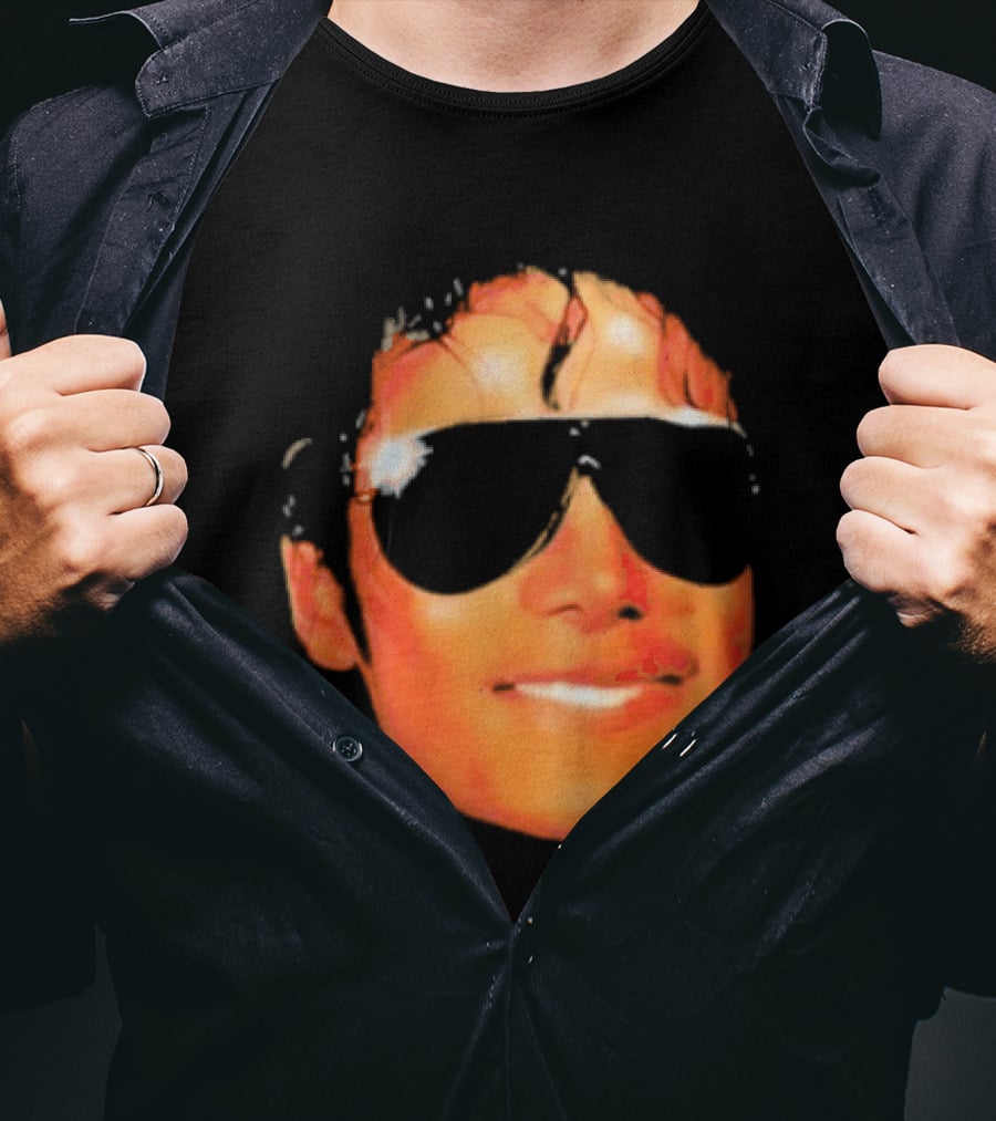 Godfrey Jackson Face With Sunglasses T-Shirt