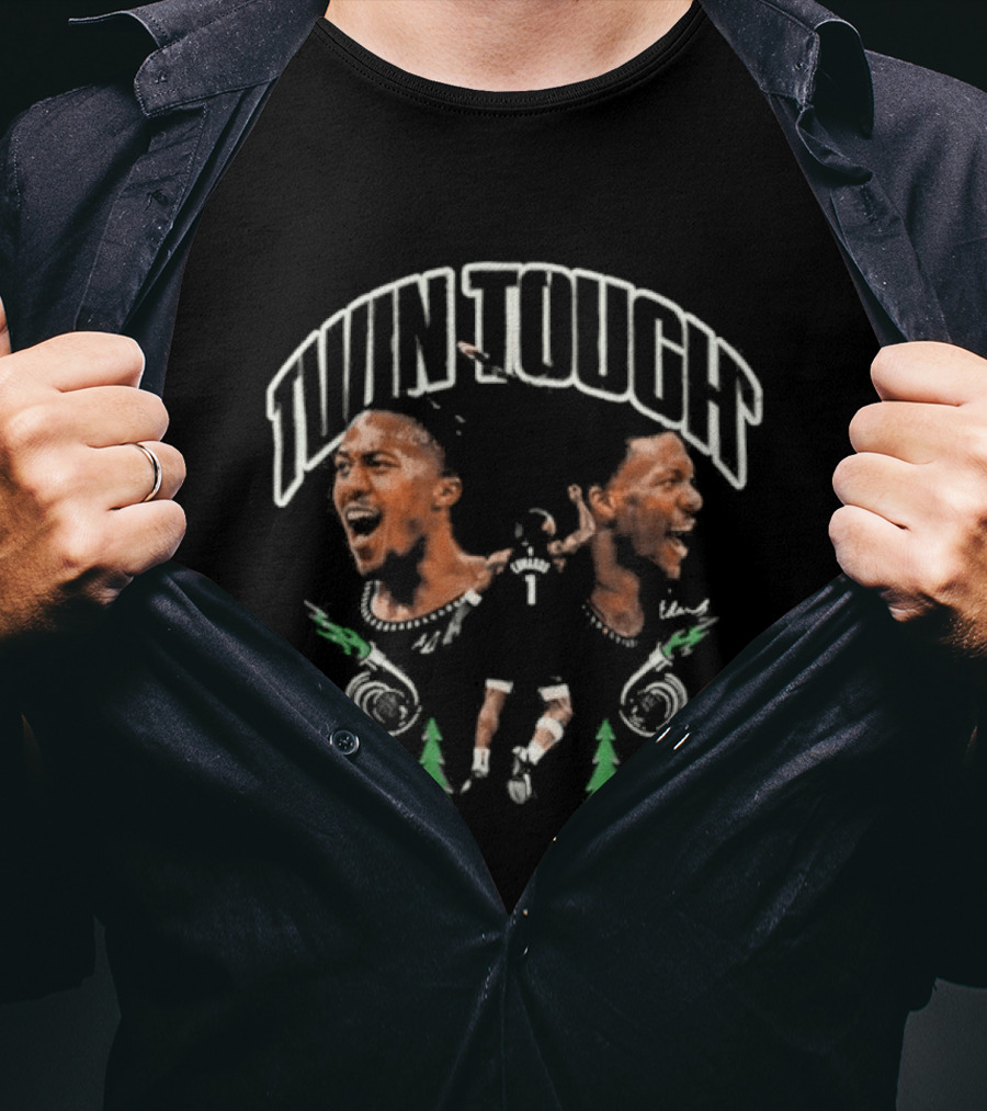 Minnesota Timberwolves Twin Tough Basketball T-Shirt