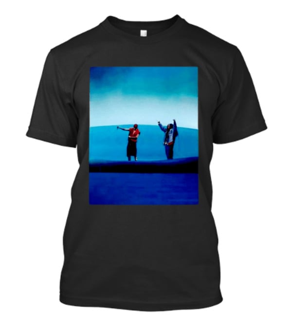 Justin Bieber Solána Imani Rowe Coachella 2026 Blue Stage Performance T-Shirt