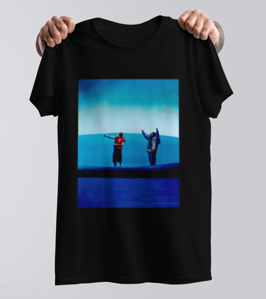 Justin Bieber Solána Imani Rowe Coachella 2026 Blue Stage Performance T-Shirt