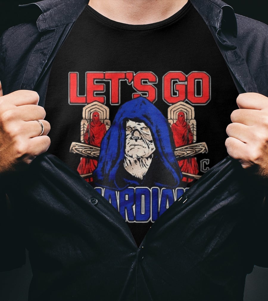 Let's Go Guardians Cleveland Baseball Sheev Palpatine Star Wars T-Shirt