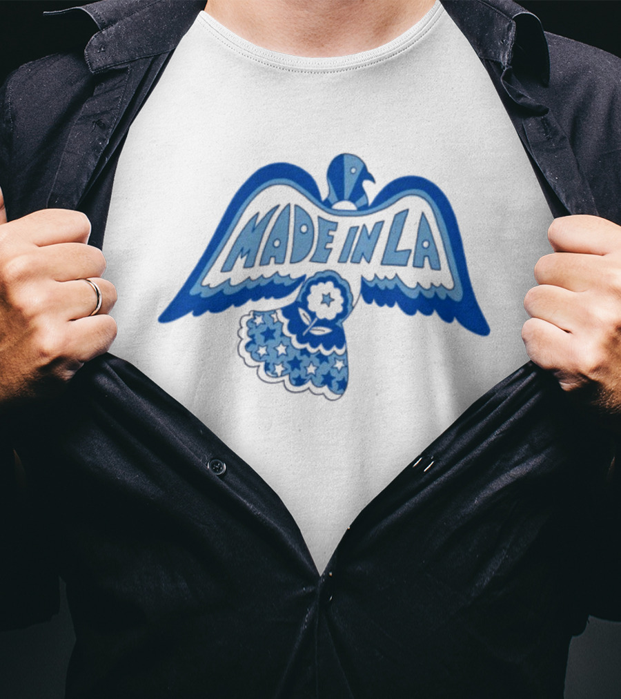 Made In LA Benefit Bird Big Bud Press Stars Winged T-Shirt