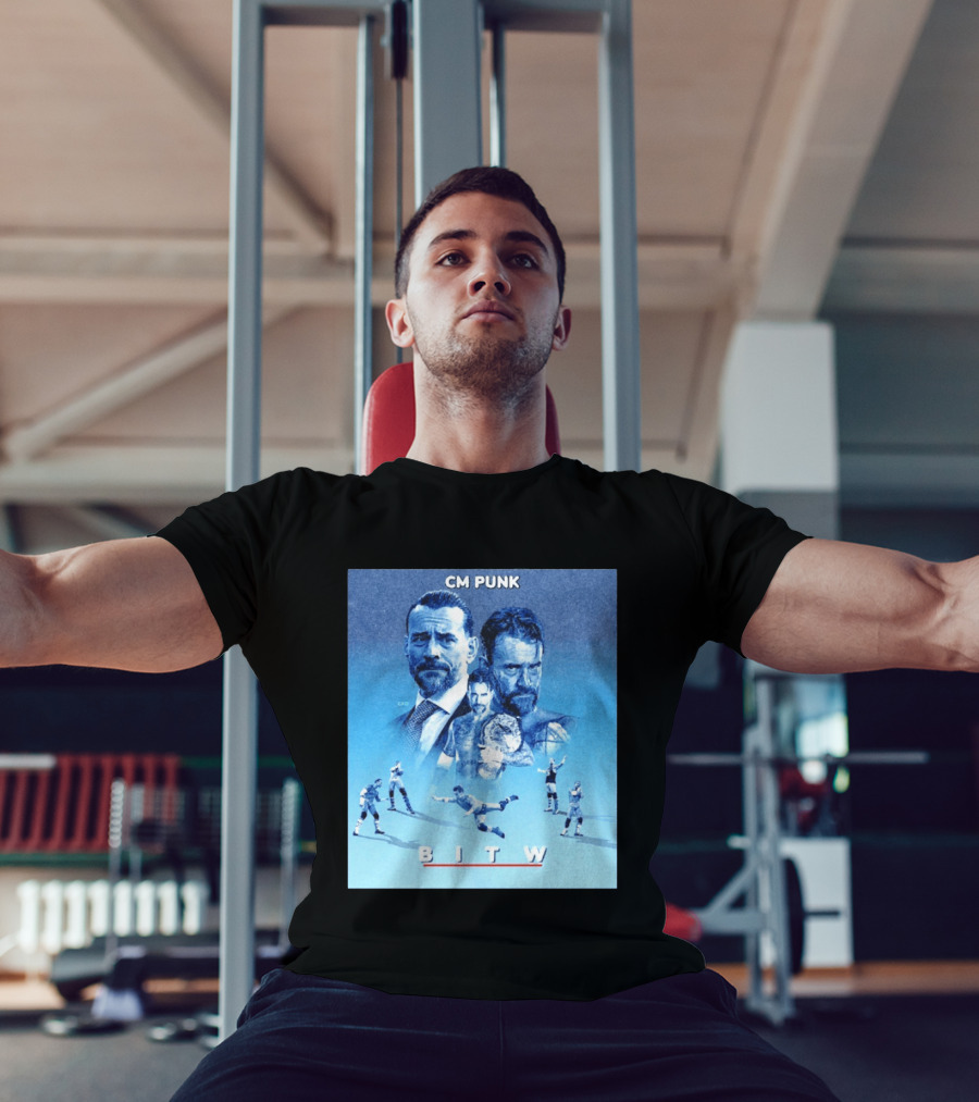 CM Punk BITW Wrestling Champion T-Shirt