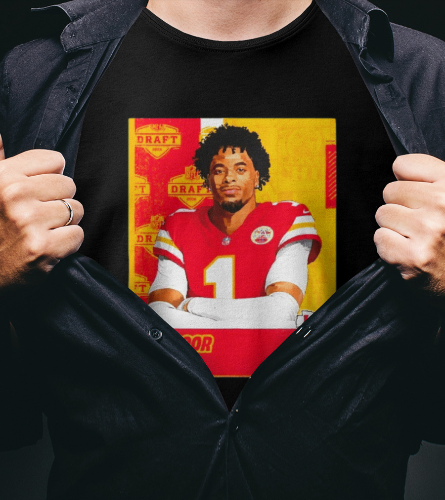 Mansoor Delane Kansas City Chiefs Draft 2026 NFL CB LSU T-Shirt