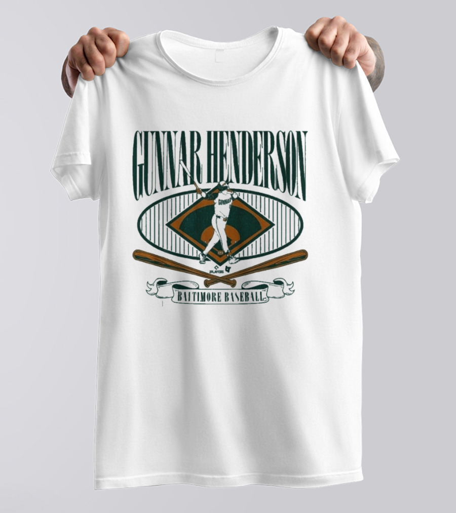 Gunnar Henderson Baltimore Baseball Diamond Standouts T-Shirt