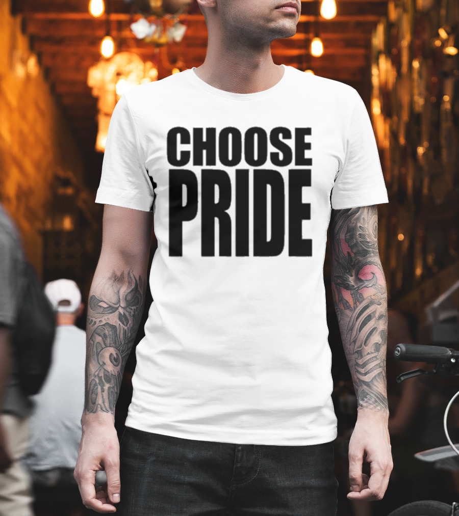 Choose Pride The Bitter Southerner General Message T-Shirt