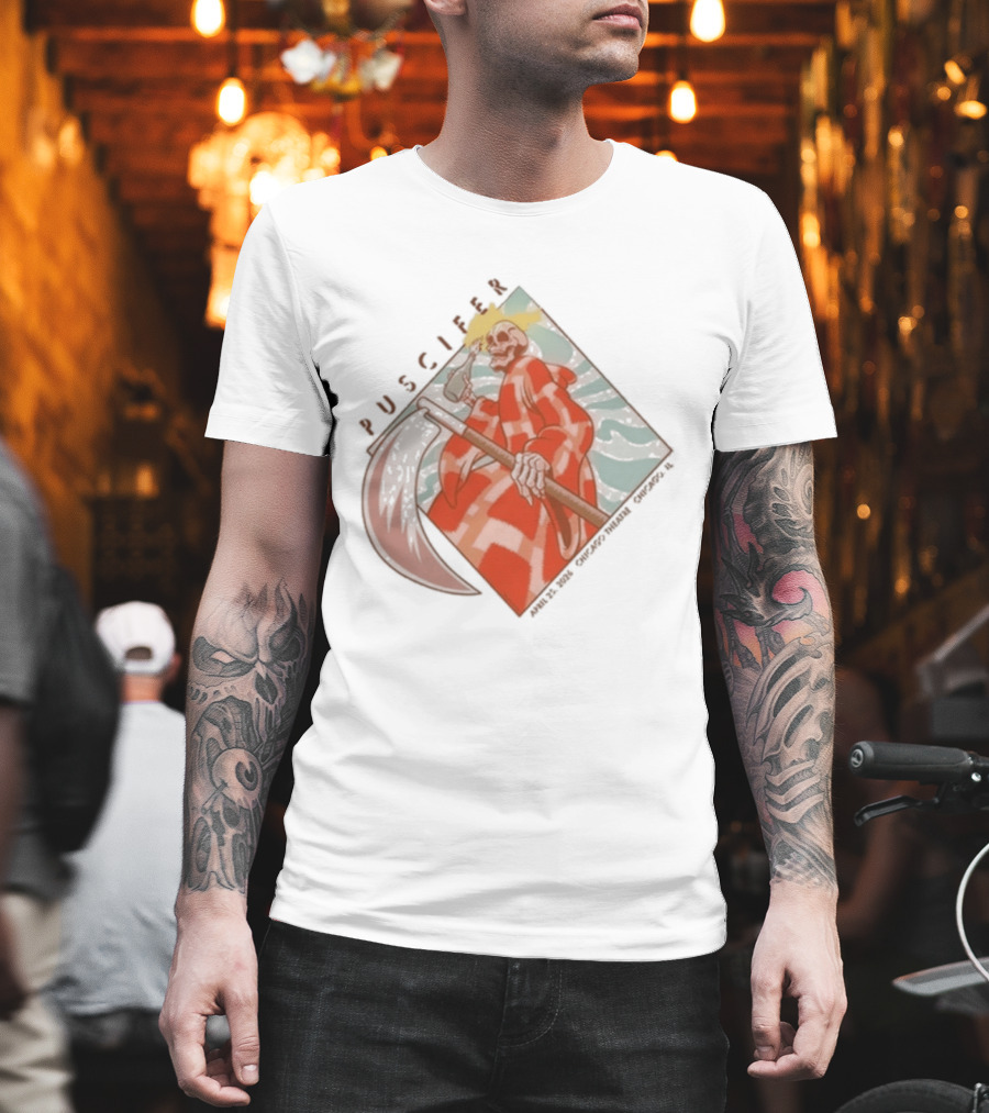 Puscifer The Normal Isn't Tour 2026 Chicago Theatre April 25 T-Shirt