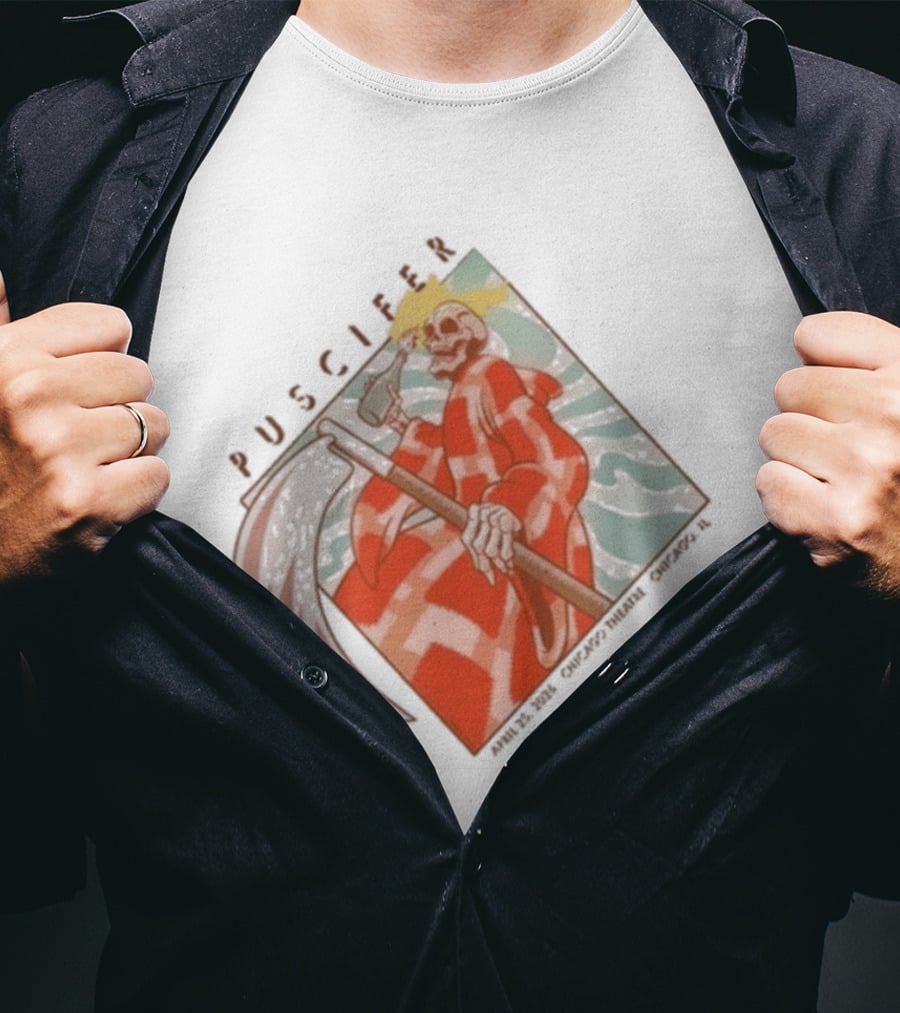 Puscifer The Normal Isn't Tour 2026 Chicago Theatre April 25 T-Shirt