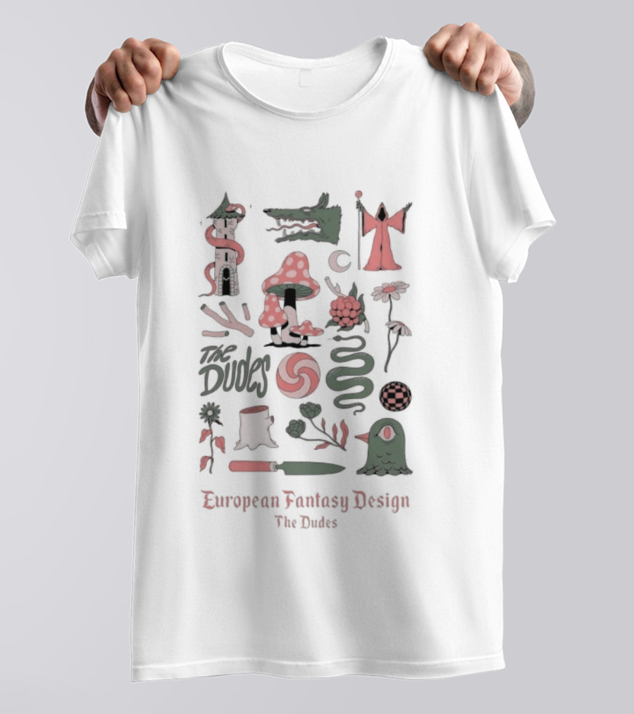 Astrofat Fantasy The Dudes European Imagery Collection T-Shirt