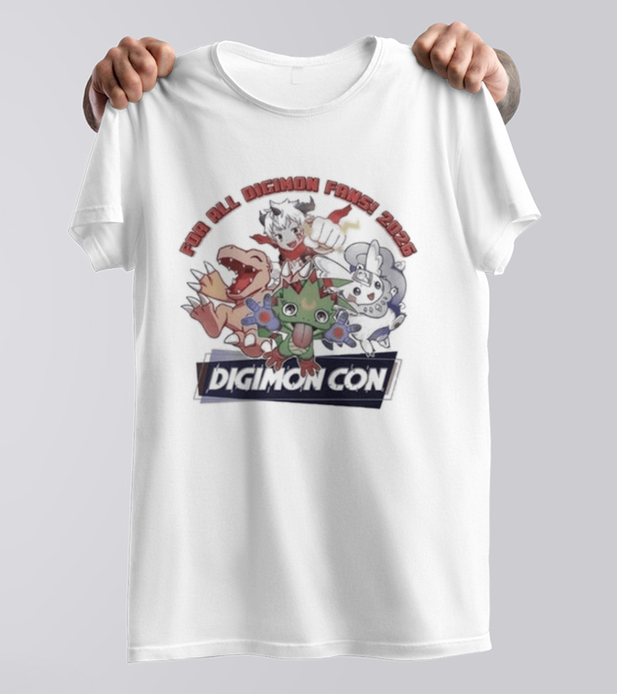 Digimon Con 2026 For All Digimon Fans T-Shirt