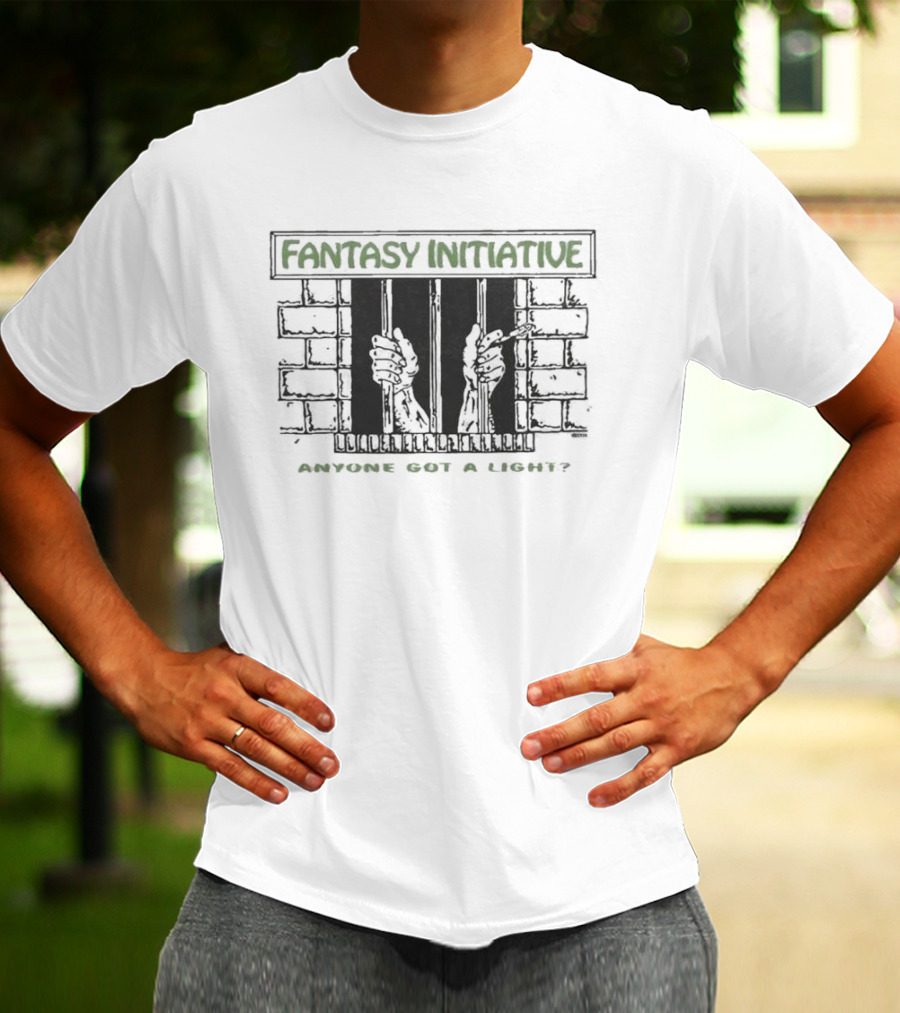 Fantasy Initiative Anyone Got A Light Hands Behind Bars T-Shirt