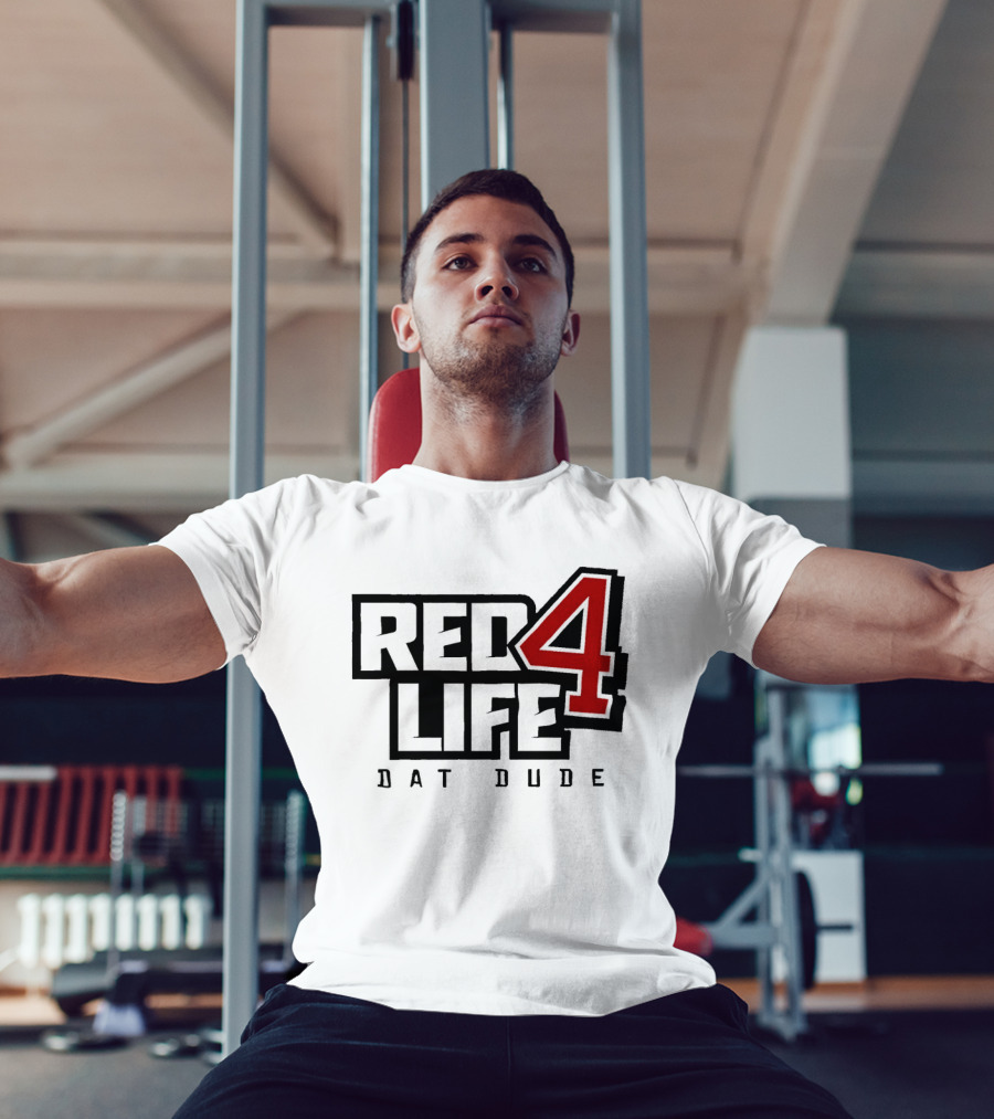 Red4Life Bat Dude Cincinnati Reds Baseball Fan Spirit T-Shirt